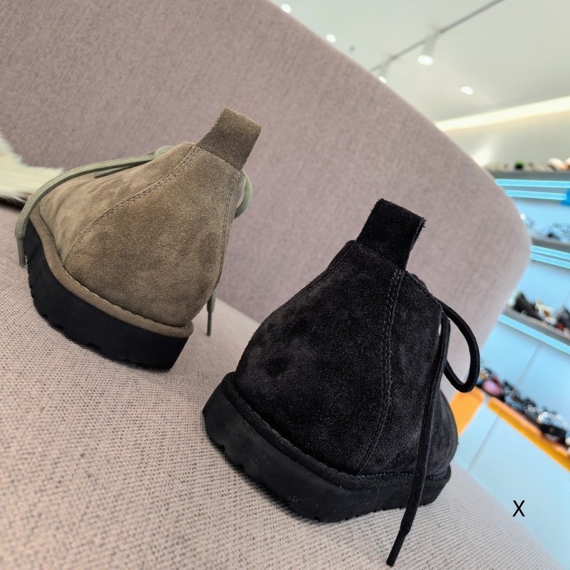 欧洲站XJ女鞋25秋冬时尚软牛猄皮大圆头休闲款平底系带玛丽珍单鞋|undefined
