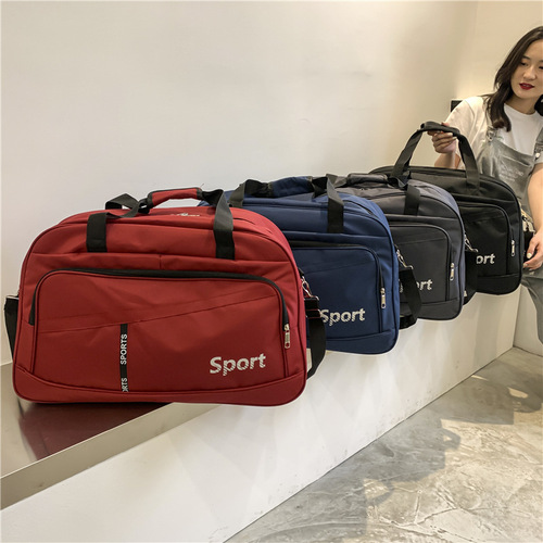 Wholesale fitness bag casual outdoor sports hand-held luggage bag large capacity short trip business trip storage travel bag for men