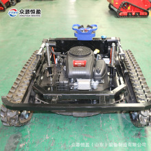 果园除草碎草机 农场碎草剪草机 出口美国履带式全自动割草机