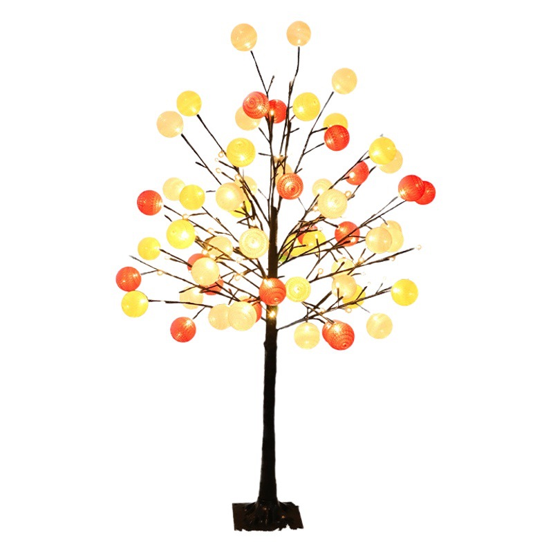 Navidad escritorio decoración del árbol de Navidad al por mayor llevó traje luminoso hogar grande DIY paquete de material