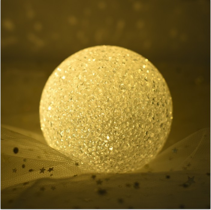 Bola luminosa de mano luz etapa danza apoyos suministros al por mayor regalo de boda luz etapa lámpara LED luz decorativa