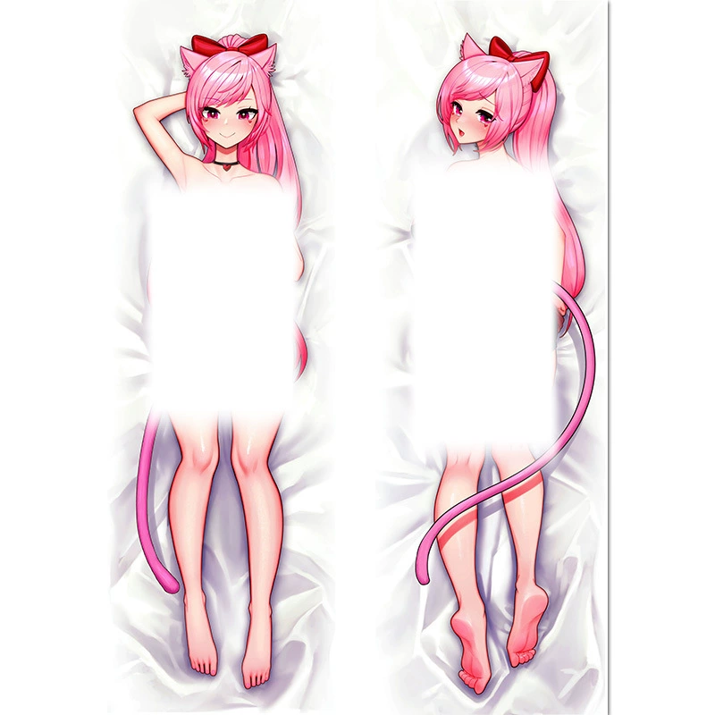 Наволочка для подушки Furry Beast Mother Beast Ear Girl Little Fox Kawaii Loli Anime и другие подушки 2Way50