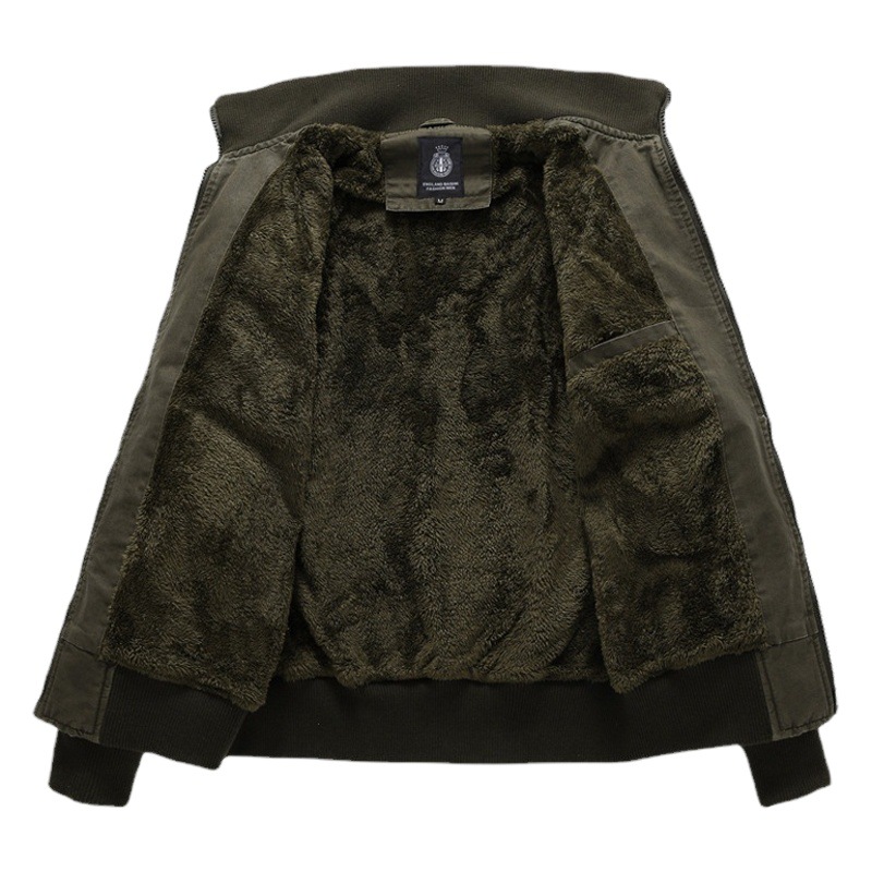 Amazon transfronterizo ebaywish invierno Nueva engrosada militar chaqueta de los hombres de algodón chaqueta casual de los hombres