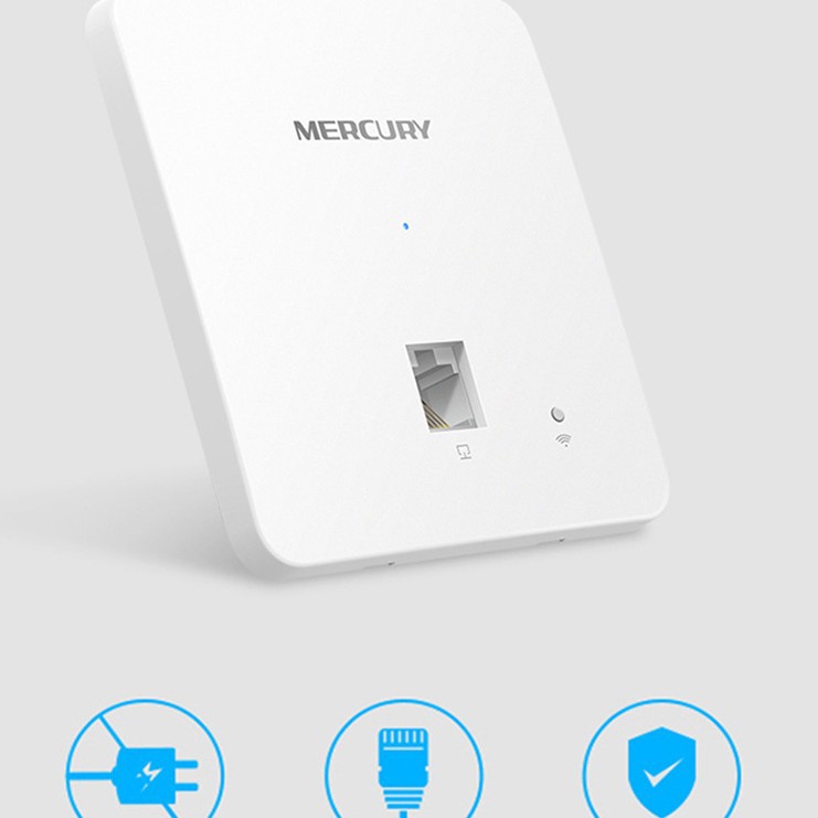 水星无缝组网AP面板套装 家庭千兆百兆网络覆盖 酒店企业双频5G高