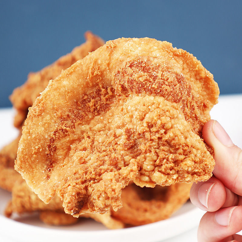 麻辣猪油渣干炸脆皮五花肉渣小吃零食青岛特产猪肉干肉脯脂渣油渣|undefined