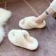 Slippers Women's Outfit 2023 Autumn and Winter New Internet Celebrity Maomao Shoes Instagram Style Trendy Thick-soled All-match Women's Cotton Slippers
