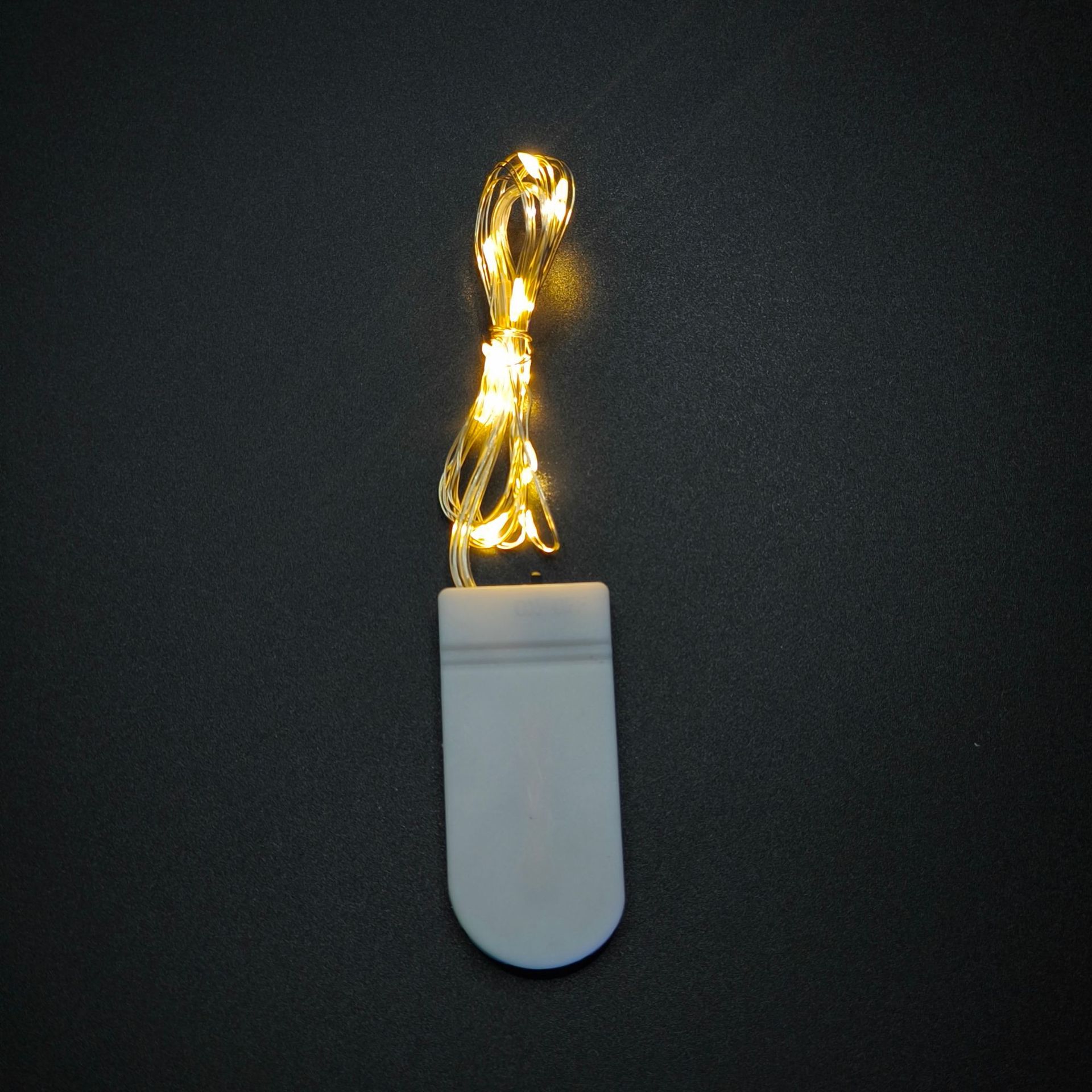 Día de San Valentín decoración de flores LED lámpara de cobre botón caja de baterías decoración de vacaciones artesanía decoración de luces de colores