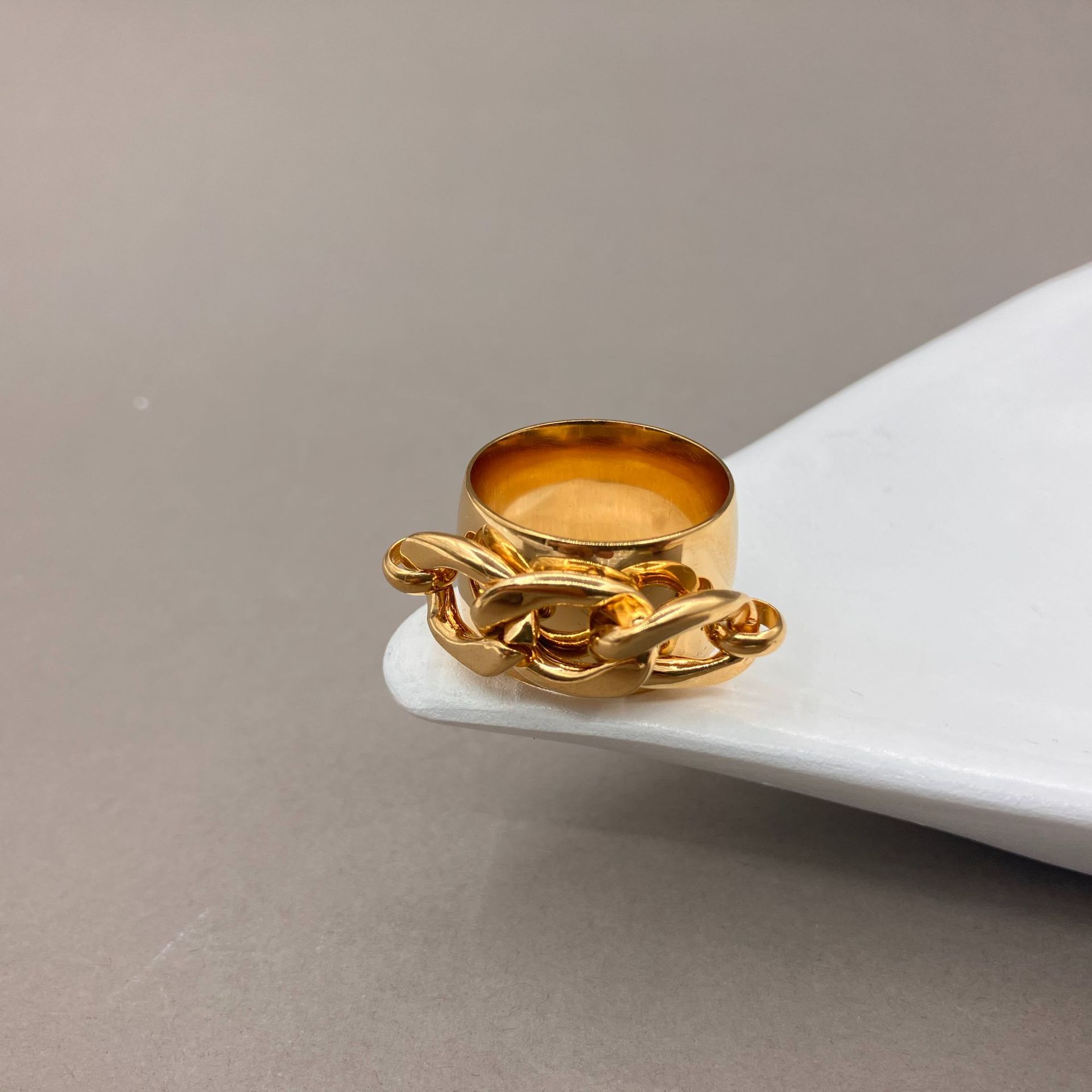 fashionable trend ring stainless steel