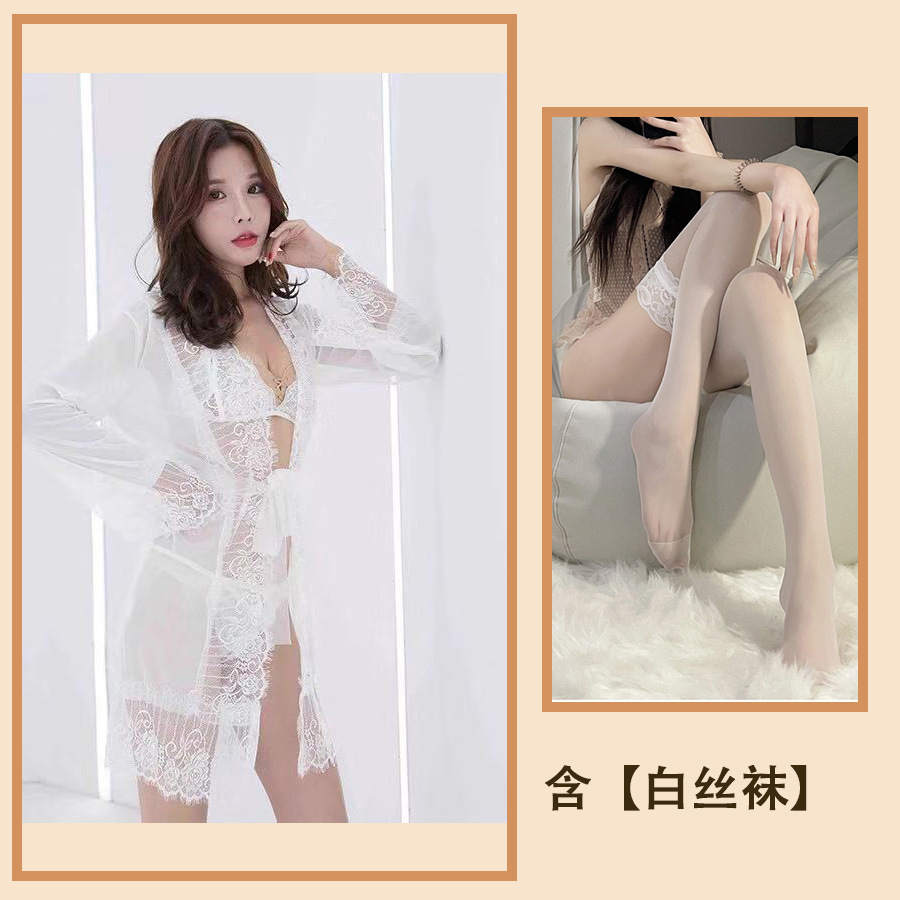 흰색 + 흰색 스타킹