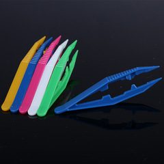 批發袋裝兒童玩具拼豆配件工具鑷子 彩色拼豆DIY工具取豆塑料夾子