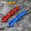 Aluminum alloy fish control fish tongs, portable fish, fish mouth, fishing fisherman stainless steel multifunctional Luya clamp