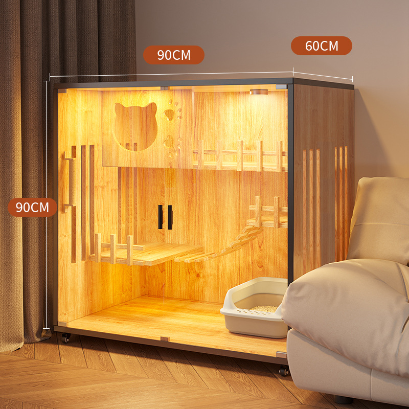 B2 방수 모델 90x60x90CM, 1.2cm 두께의 후면 패널 비교