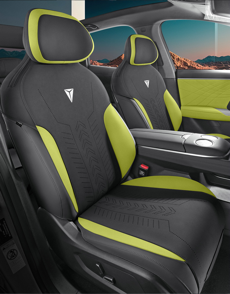 Changan Dark Blue L07 Special Saddle Pad Car Seat Cushion Four-Season Universal Seat Cover Breathable Suede Leather Cushion