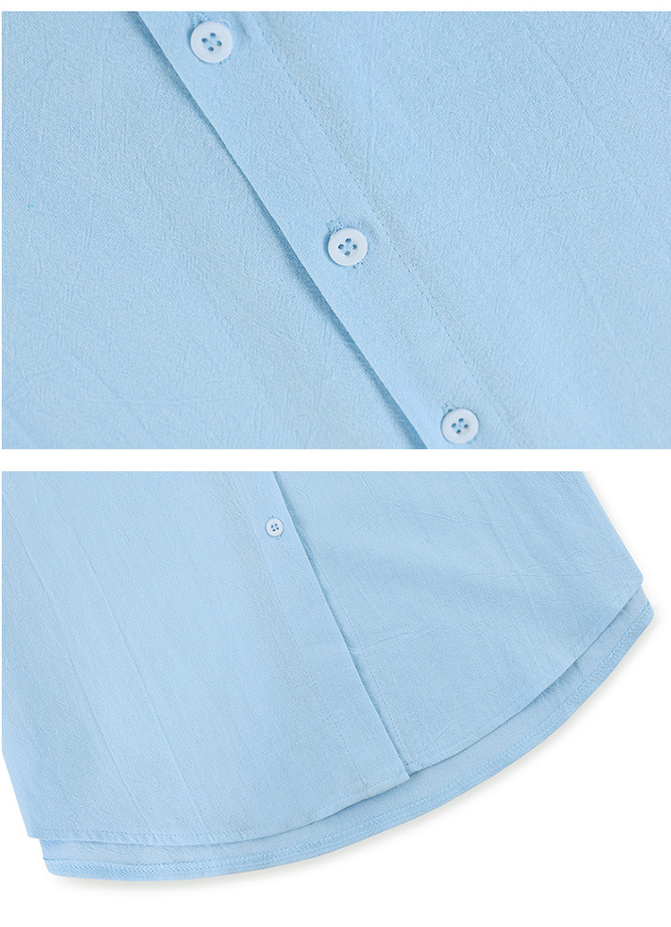 Wholesale Women's Casual Basic Solid Color Long Sleeve Blouses display picture 9