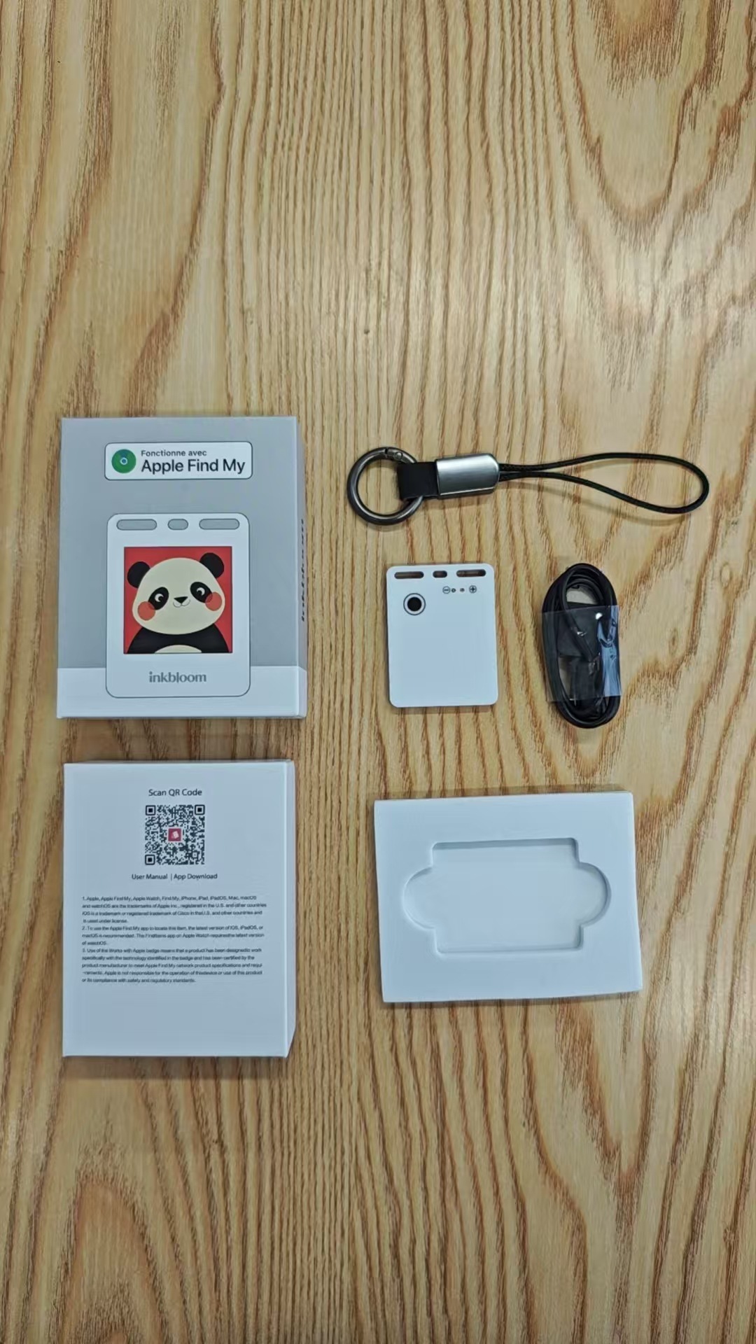 E-Ink Ekran Konum Bulucusu Akıllı Takip Cihazı