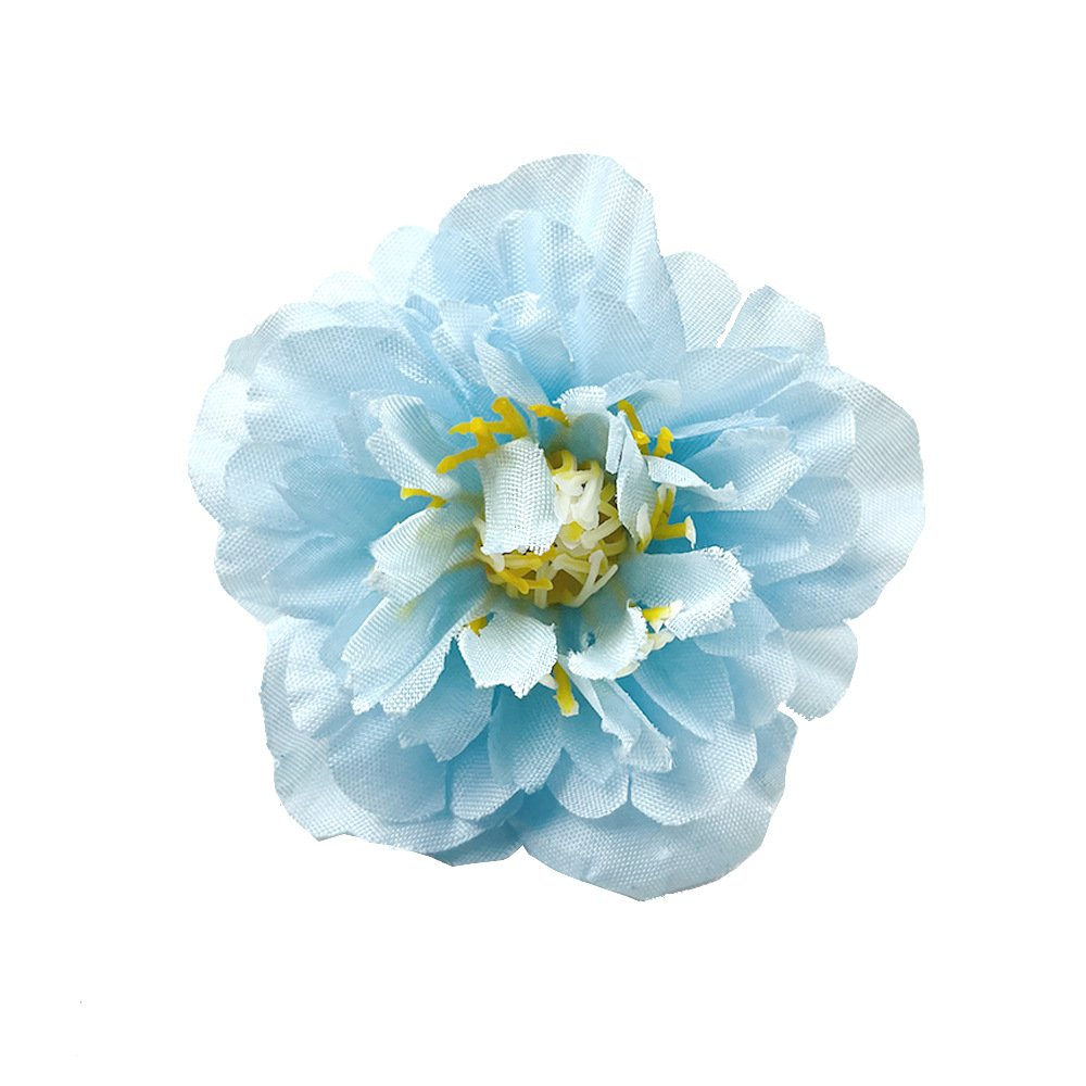Hibiscus flores europeas DIY azalea falsa flores de flores de cabello accesorios de material de tocado de flores adornos de fotografía para el hogar