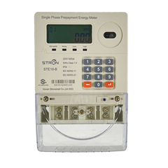 IP54スマート多電気料金/改ざん防止/電気キーボードプリペイド単相電気メーター、自動販売ソフト付き