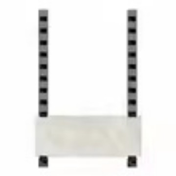Tile Display Rack, Thickened Perforated Pipe Tile Wall-Mounted Shelf, Floor Tile Display Perforated Pipe Rack with Hooks Included