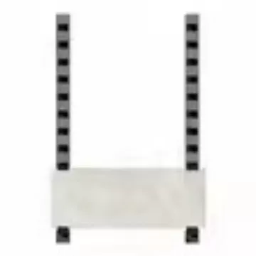 Tile Display Rack, Thickened Perforated Pipe Tile Wall-Mounted Shelf, Floor Tile Display Perforated Pipe Rack with Hooks Included