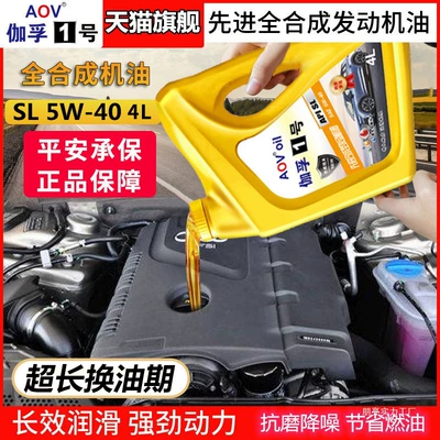 Grade 5-40 Car Engine Oil – Gasoline Engine Oil