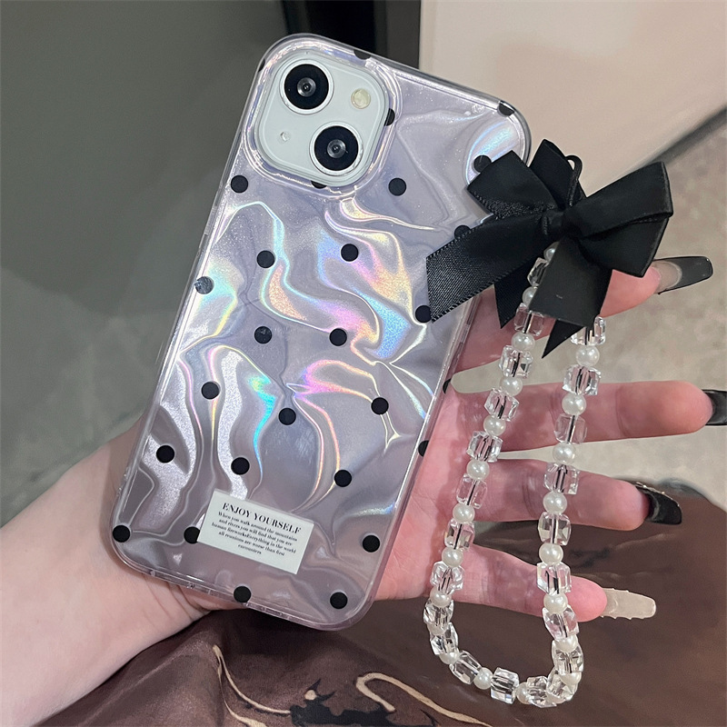 Nichos ins pliegues ondulaciones de agua para 14ProMax nuevo iPhone 13 funda para teléfono móvil 12 Apple 15P