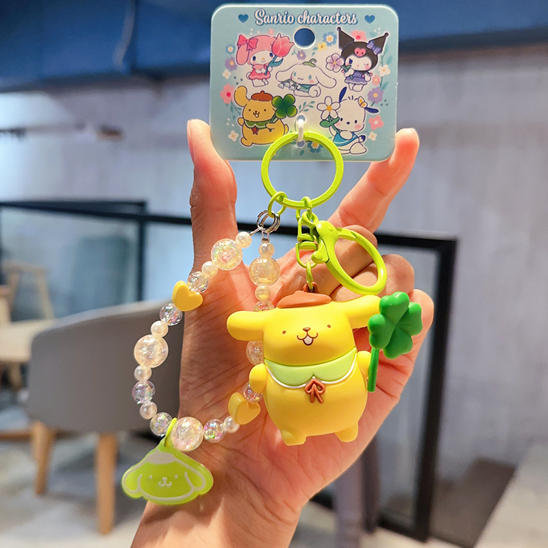 2026年新作正規品サンリオクロミぬいぐるみキーホルダー女性向け可愛いハローキティぬいぐるみカメラ小物