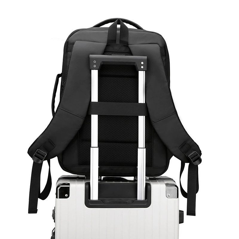 Fashionable backpack, laptop, tablet school bag for office, business version, wholesale, Birthday gift, 6 inches