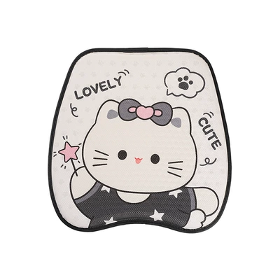 Cross-Border Cartoon Honeycomb Gel Car Cool pad