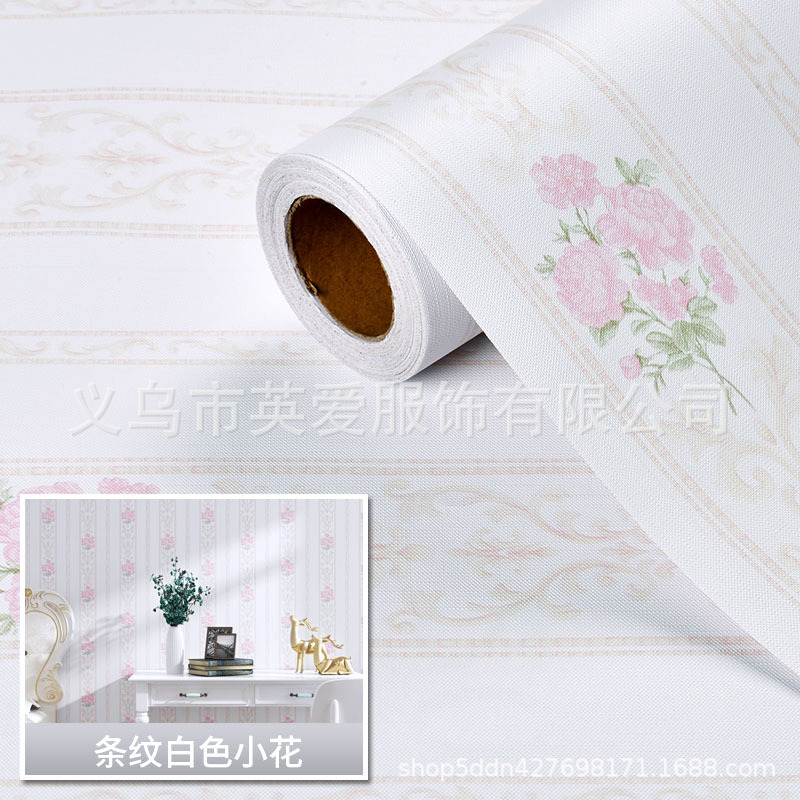 striped white floret