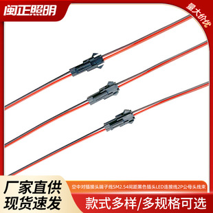 ���Ќ�����^���Ӿ�SM2.54�g���ɫ���^LED�B�Ӿ�2P��ĸ�^����