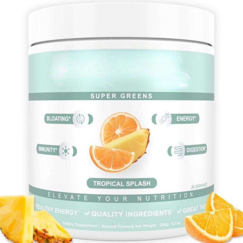 AMazon's Best-selling Green Powder Fruit and Vegetable Powder SUPER GREENS SuppleMents OE M