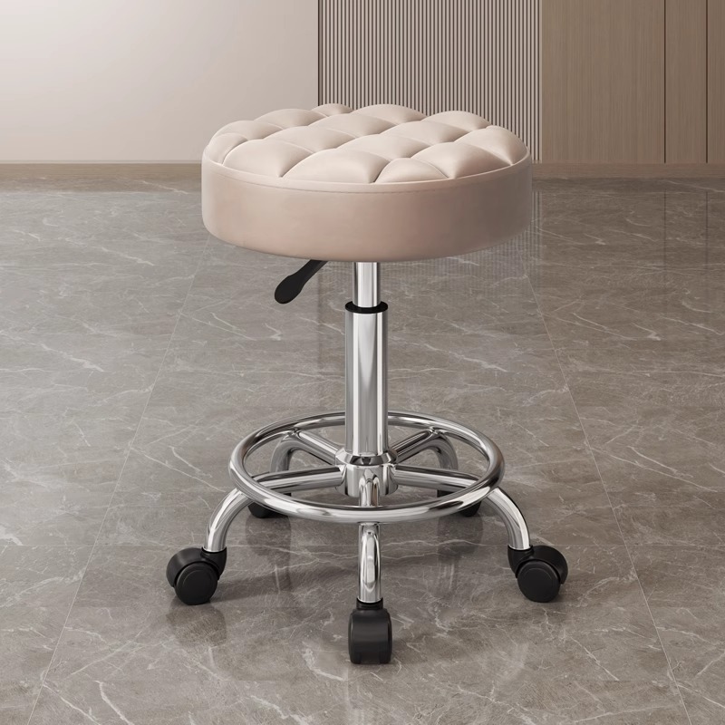 美容スツール、美容室専用昇降回転滑車、理髪用大型作業スツール、理髪店家庭用ネイリストチェア