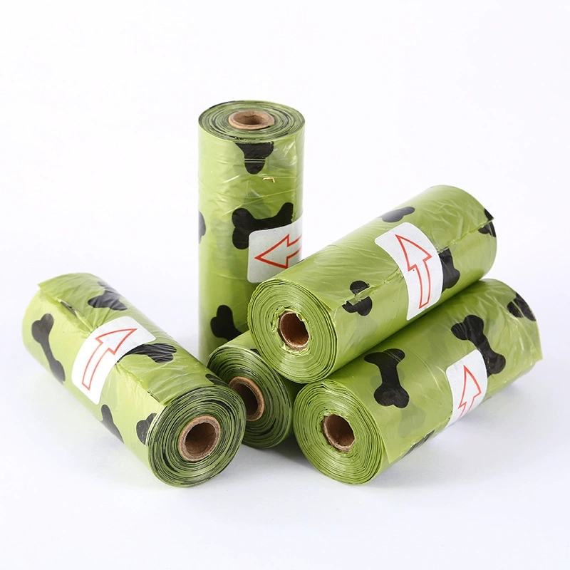 Сумка собирает новые сумки для чистки домашних животных, а печать очищается.