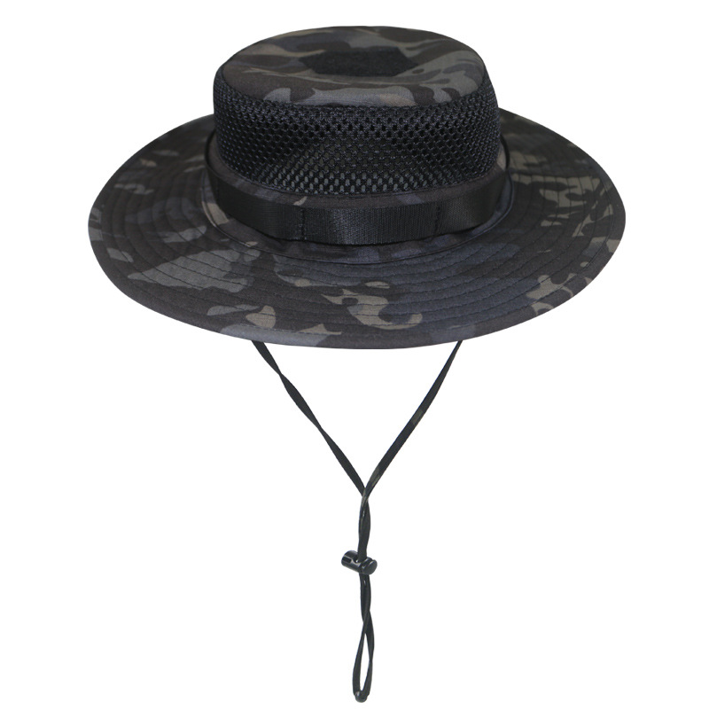 sombrero de pescador de sombrero de verano para hombres sombrero de sol camuflado sombrero de pesca al aire libre sombrero de montaña transpirable