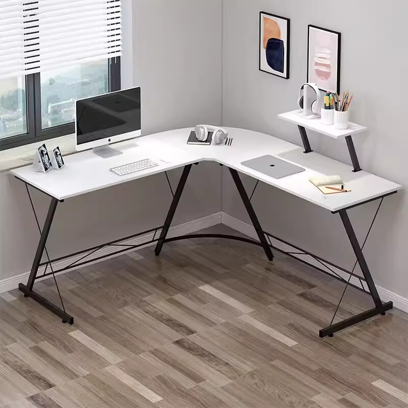 Corner Computer Desk for Bedroom, Home-Use Desktop Desk, Dual-Use Gaming Table, Corner Office Desk, Gaming Table Corner Computer Desk for Bedroom, Home-Use Desktop Desk, Dual-Use Gaming Table, Corner Office Desk, Gaming Table