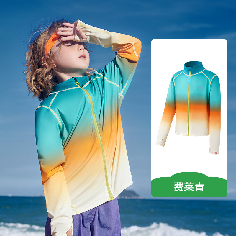 KK Tree Ropa de protección solar para niños, niños y niñas, hilo original, protección UV, ropa de piel para bebés, ropa de protección solar deportiva, abrigo de verano