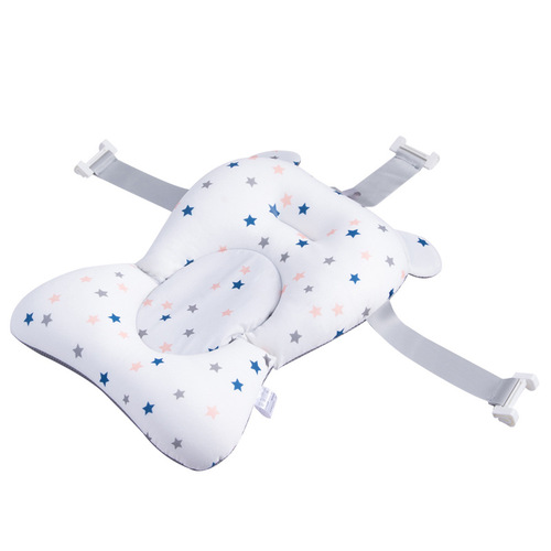 Infant bathing bed shower stand Baby bath net shower mat net Baby bathtub mat Newborn children bathing bed shower pad