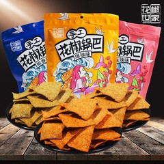 Spicy Flower Pepper World Handmade Potao Crisps 108g Snack Food Leisure Food Office Flower Pepper Crisps Internet Famous Spicy