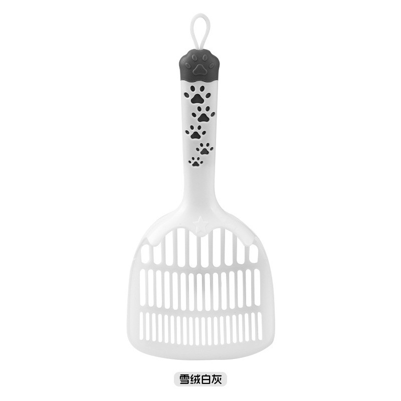 Fábrica al por mayor pala de arena para gatos grande de agujeros finos gruesos tofu arena pala de arena para gatos artefacto pala para gatos suministros para mascotas