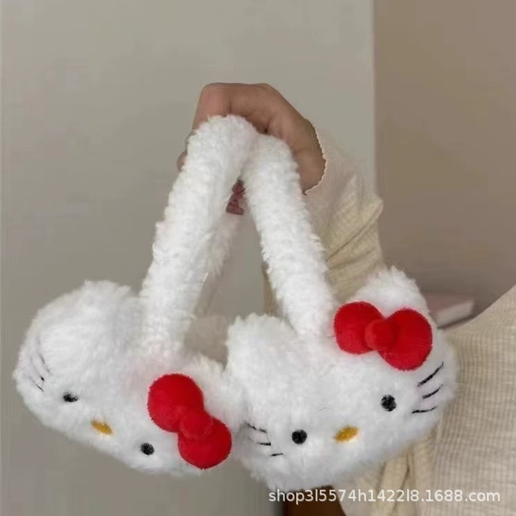 Hallo Kitty, тёплые наушники, защита ушей