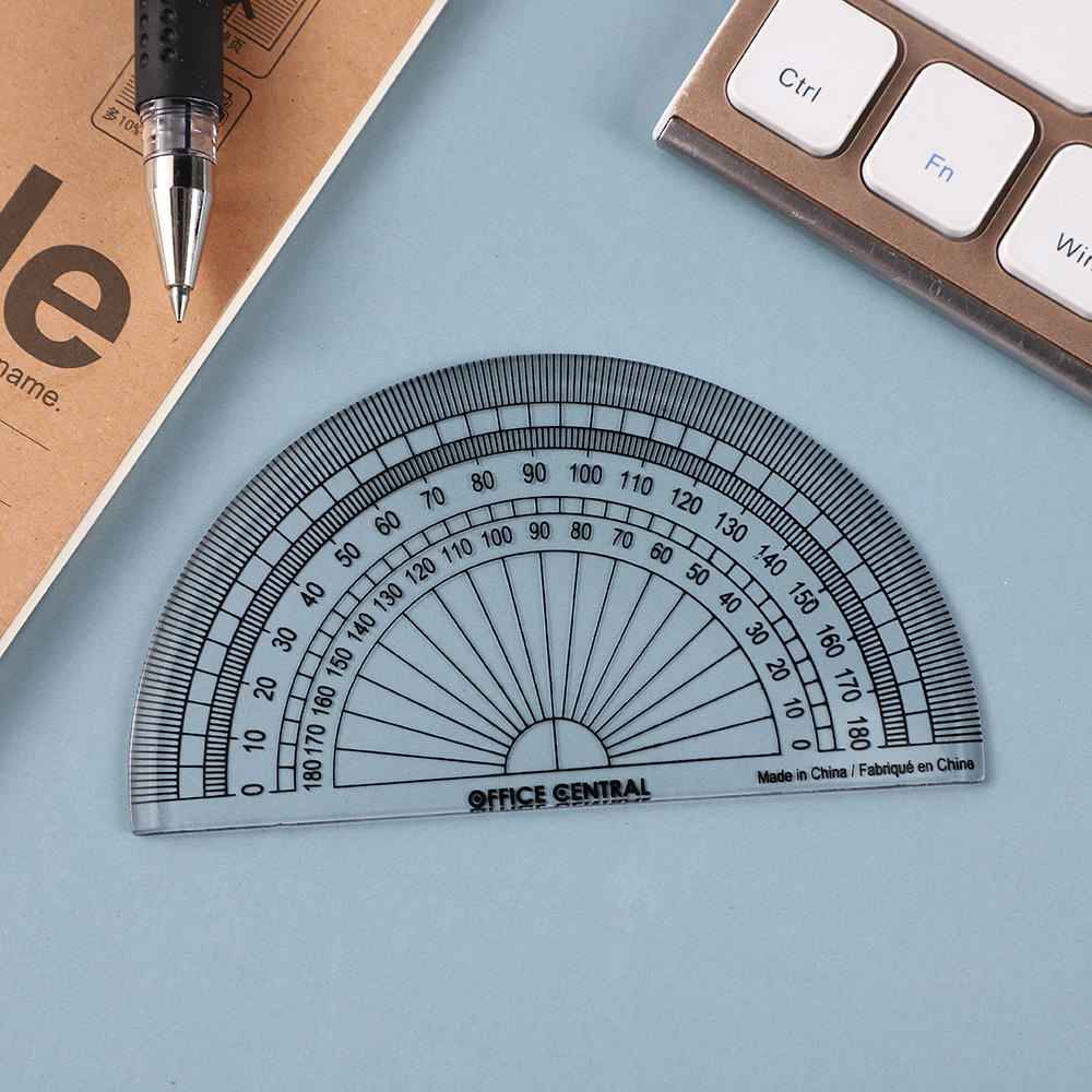 Prottacyor Double angle semicircular protractor | Wholesale Plus