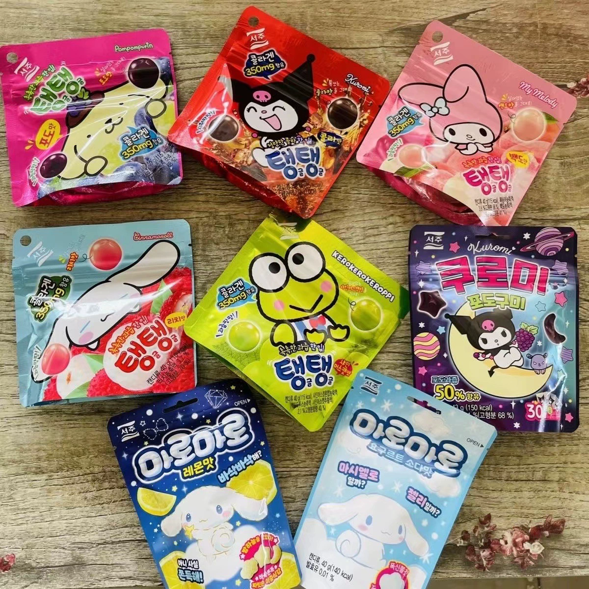 Югокорея импортированный Xizhou фруктовый вкус fudge Yugui собака Katie кошка Melody Kulomi Snoopy fudge