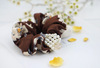 Fashionable cloth from pearl, hair accessory, Korean style, floral print, wholesale