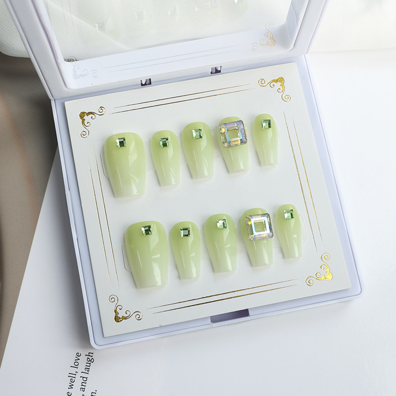 Uña blush con taladro de uñas manuales de uñas acabadas de color caramelo de uñas falsas de uñas parches de gel de goma