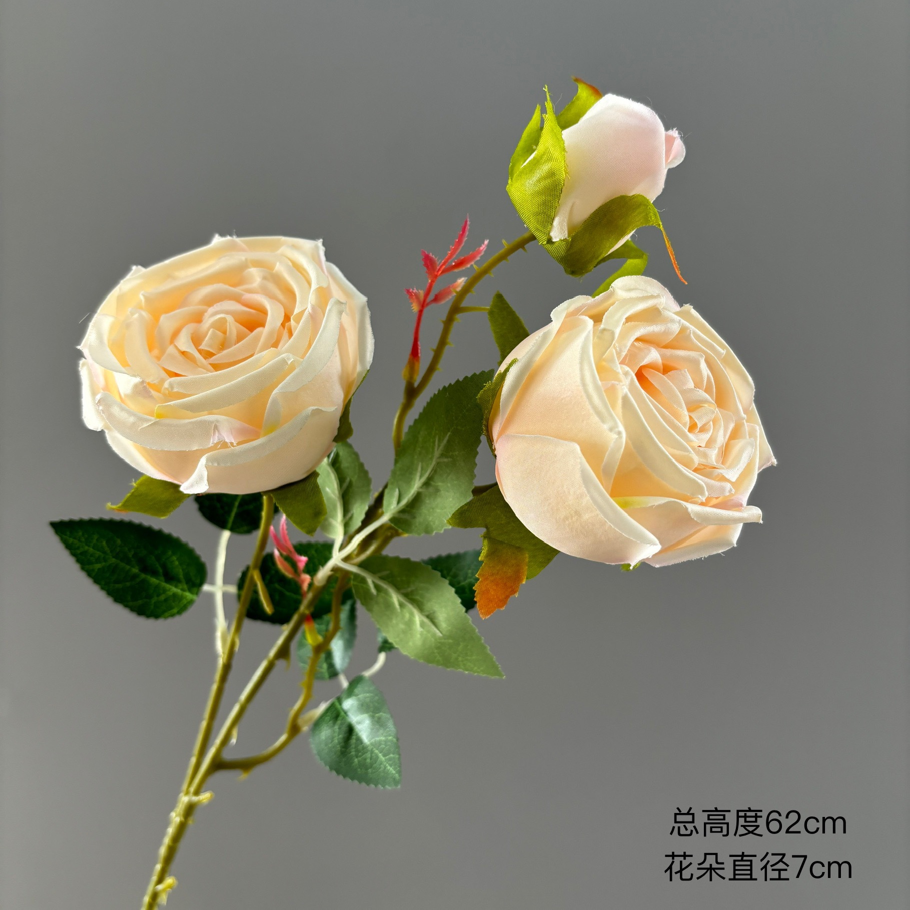 첩 장미 3송이