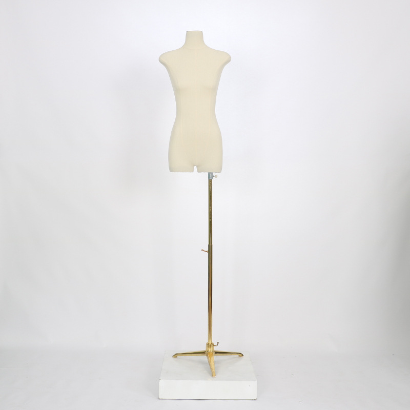 Mejorada modelo plano accesorios de las mujeres medio cuerpo ventana soporte muñeca tienda de ropa cuerpo modelo soporte de exhibición de cuerpo completo
