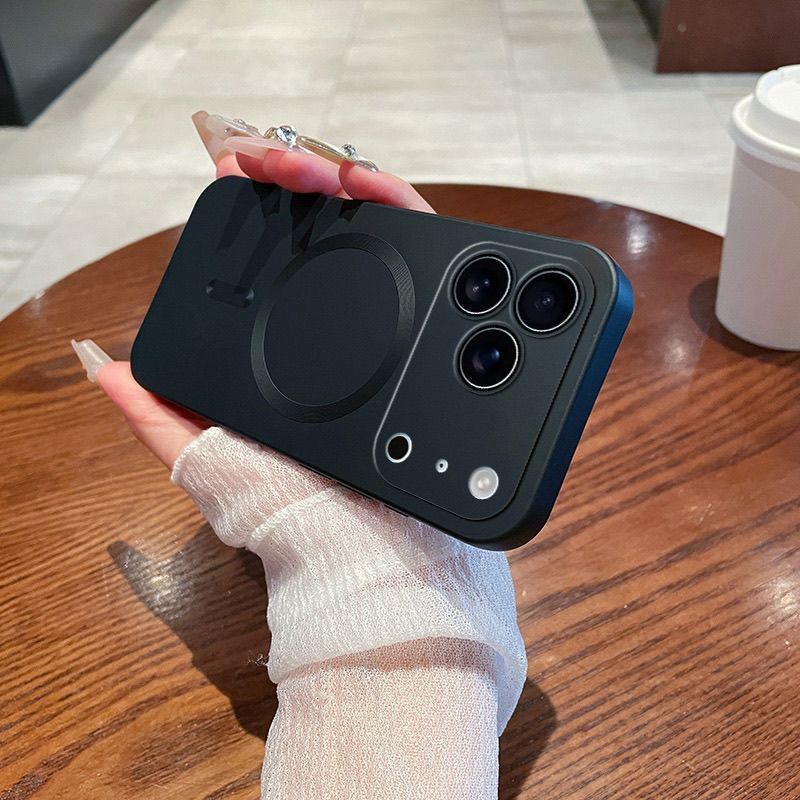 适用iPhone17PROMAX液态硅胶磁吸手机壳苹果16肤感磨砂软保护套15|undefined