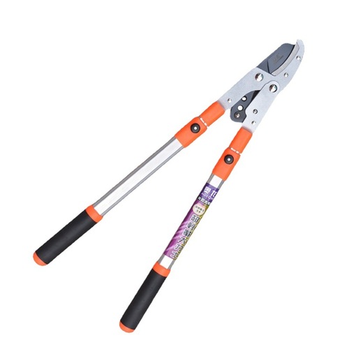 Aolong telescopic shears, thick branch shears, powerful shears, aluminum alloy greening garden pruning shears, fruit branch shears