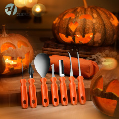 ハロウィンカボチャDIY彫刻ツールセット7点セット彫刻道具ハロウィン工場卸売