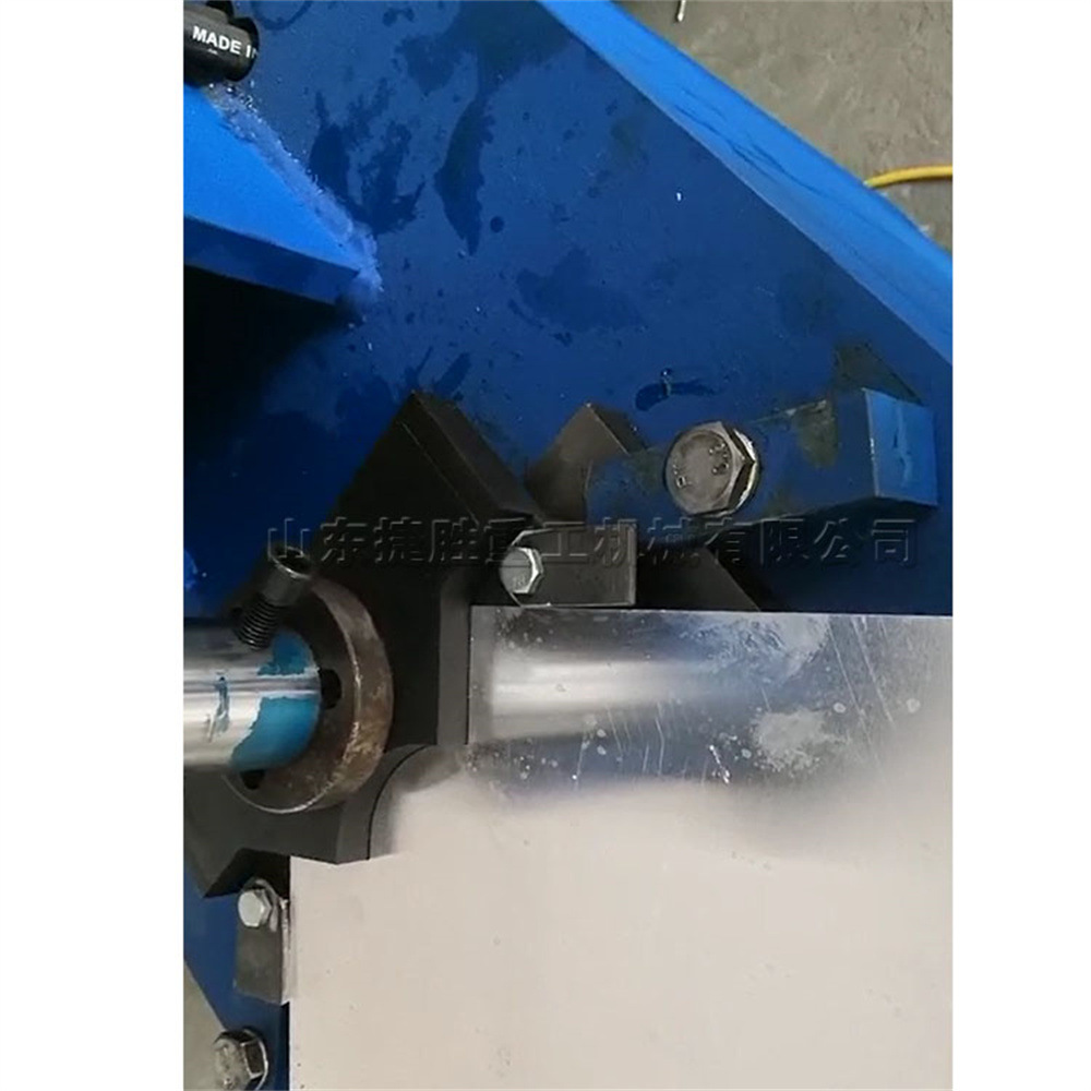 Placa de logotipo máquina de corte de ángulo de forma especial máquina de corte de ángulo hidráulico de placa de aluminio máquina de corte de ángulo de 90 grados máquina de corte de ángulo de chapa metálica